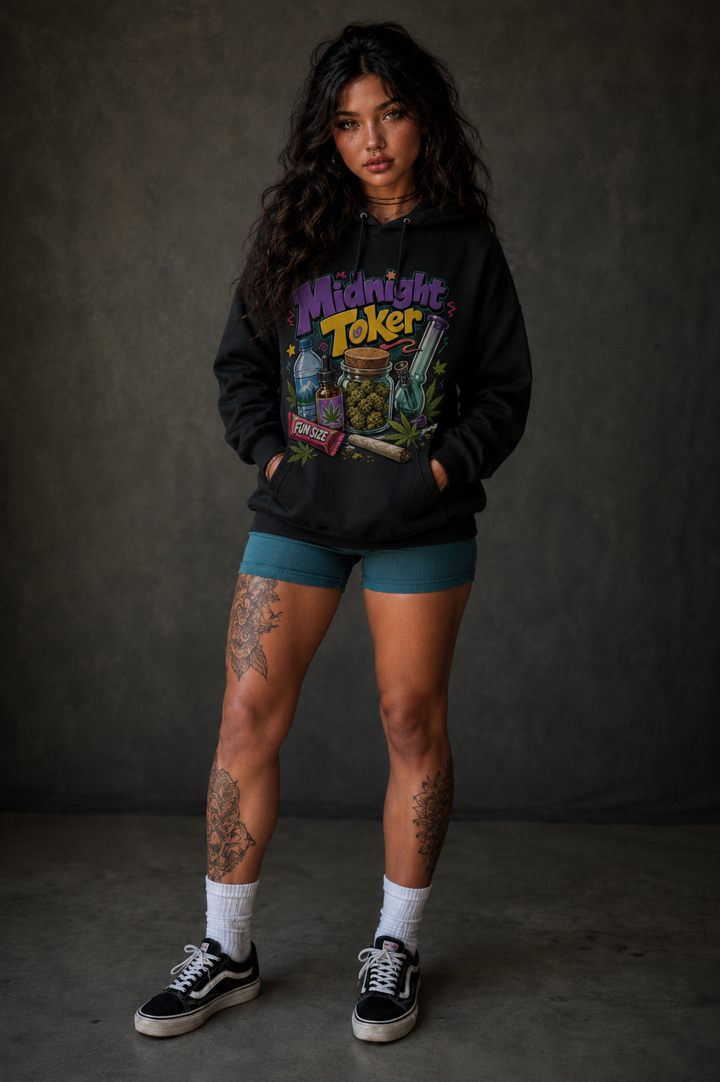 Stoned & Bougie V-Neck Tee