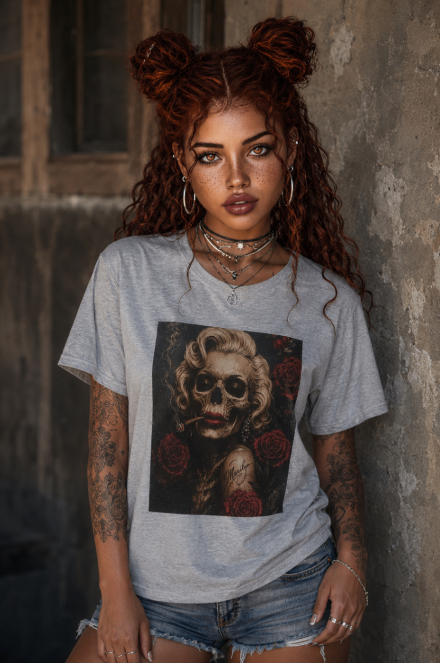 Marilyn Roses Tee