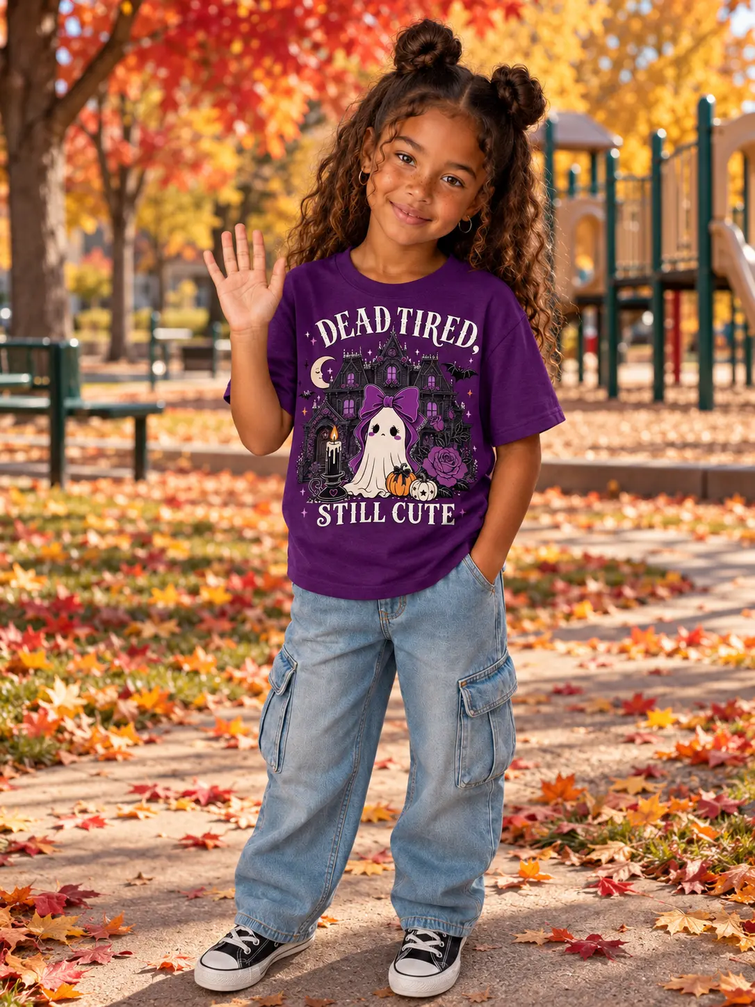 Dead Tired, Still Cute Kids Tee