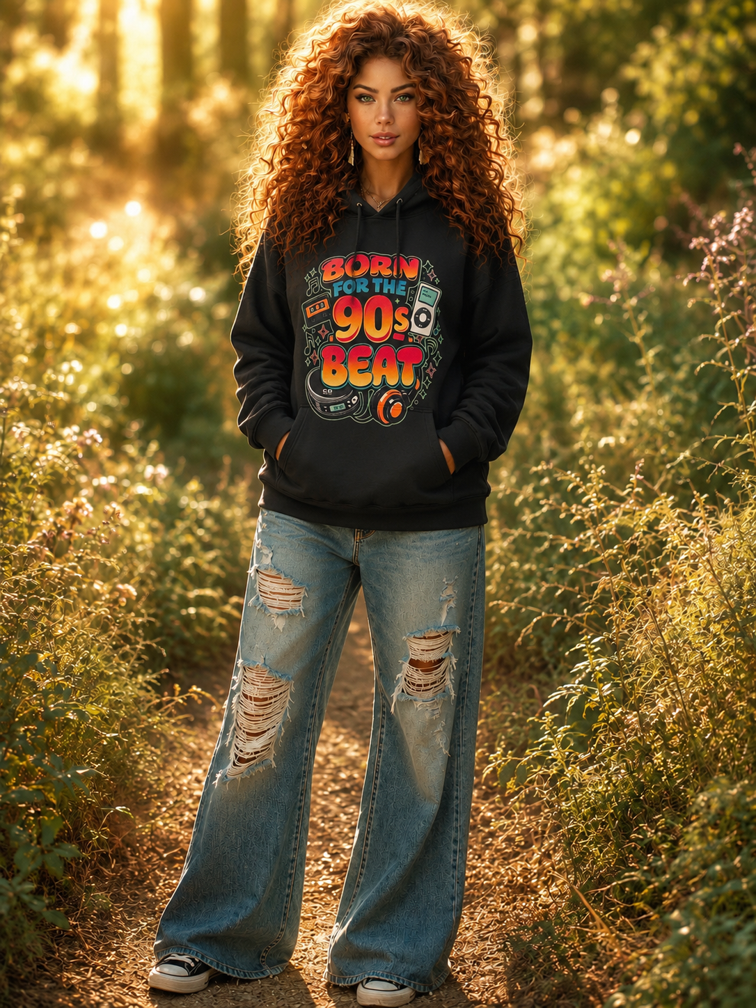 Born for the 90s Beat Hoodie