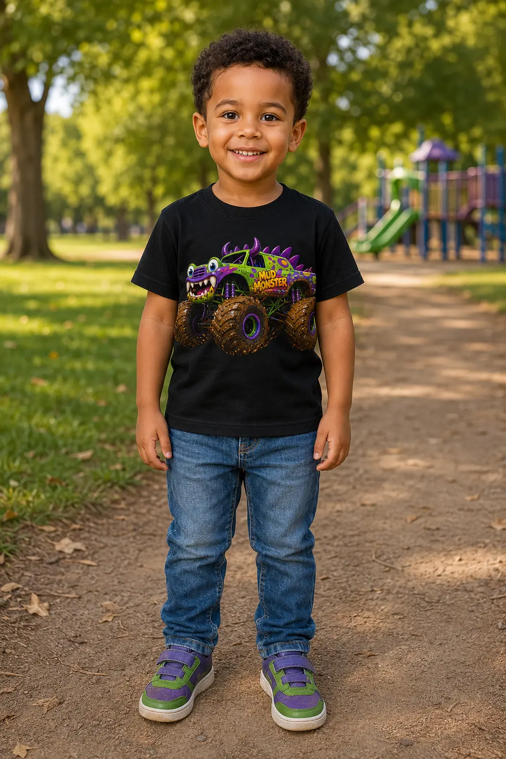 Mud Monster Kids Tee