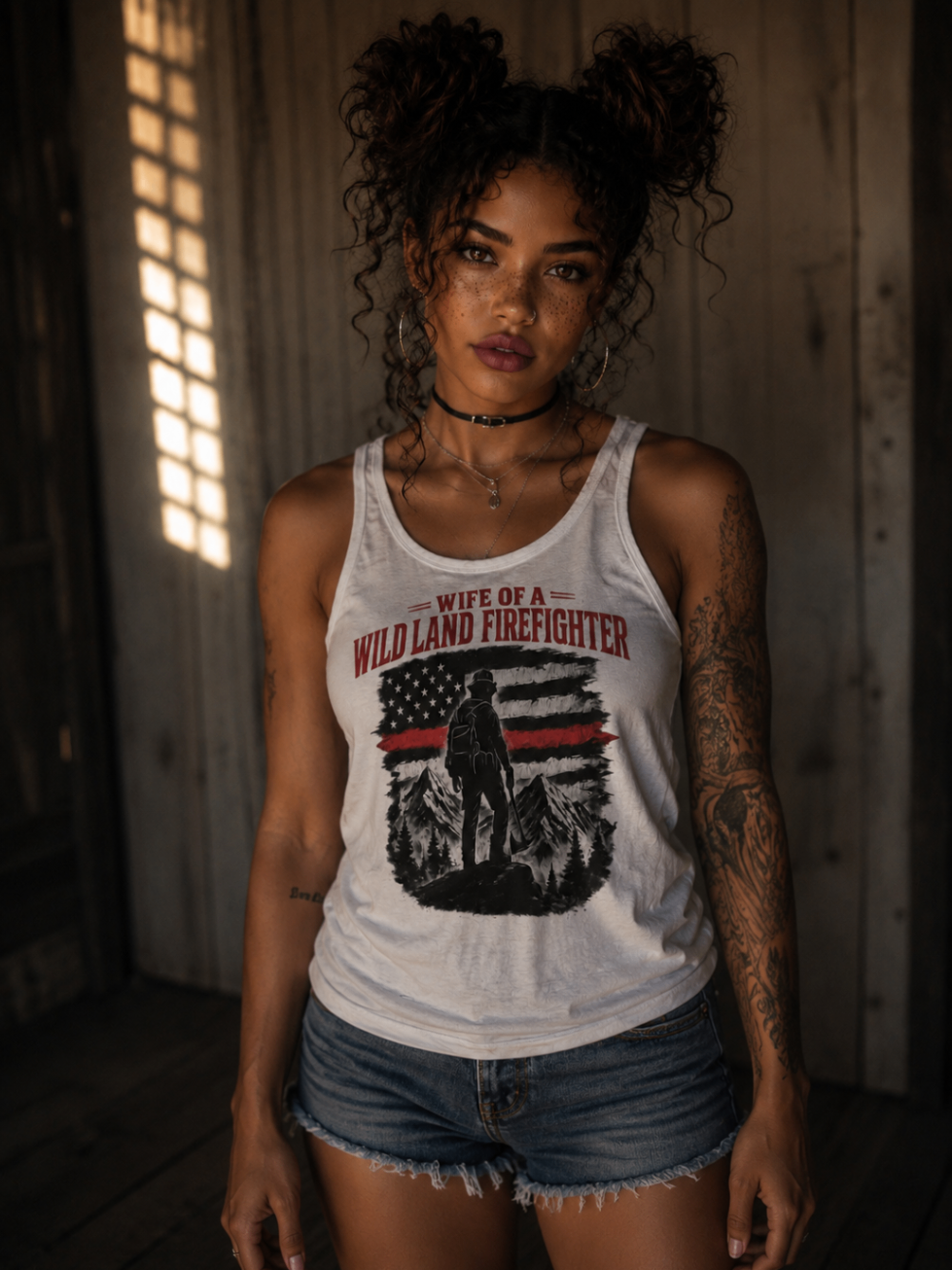 Wife of a Wildland Firefighter Tank