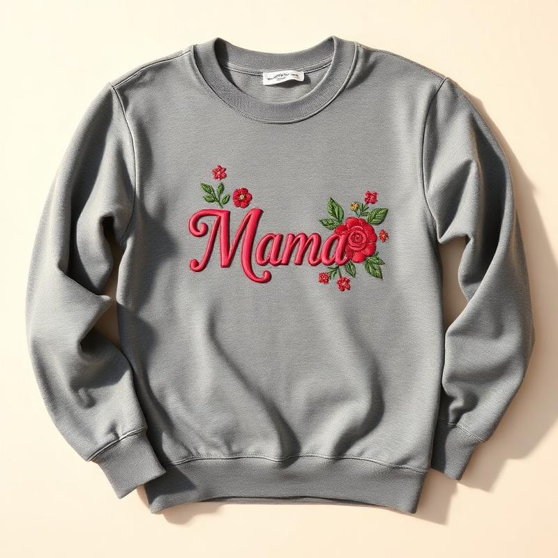 Mama Floral Crewneck